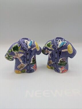 "Tropicool" Hawaiian Shirt Salt & Pepper Shakers